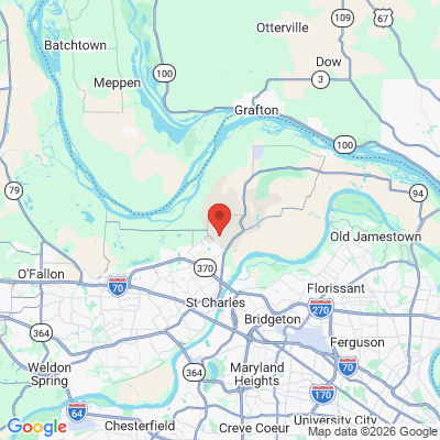 Map to  office in Saint Charles, MO