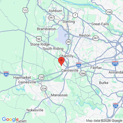 Map to  office in Centreville, VA