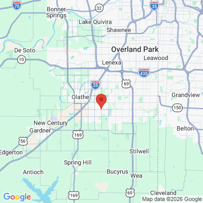 Map to  office in Olathe, KS