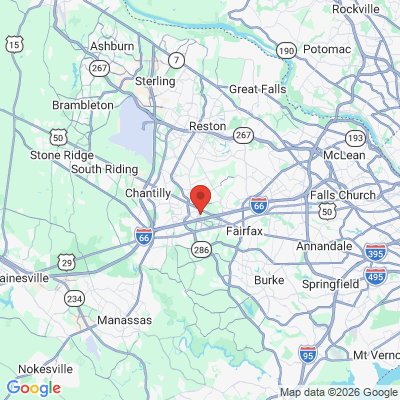 Map to  office in Fairfax, VA