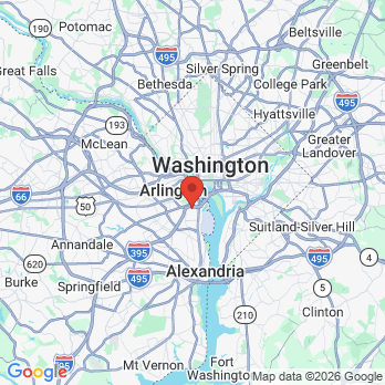 Map to Best Smile Fashion Centre office in Arlington, VA