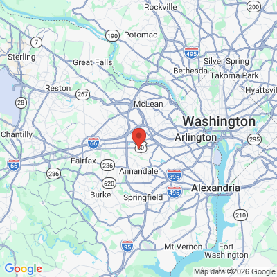 Map to  office in Falls Church, VA