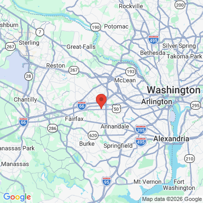 Map to  office in Fairfax, VA