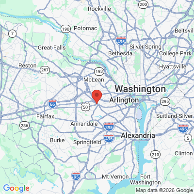 Map to  office in Falls Church, VA