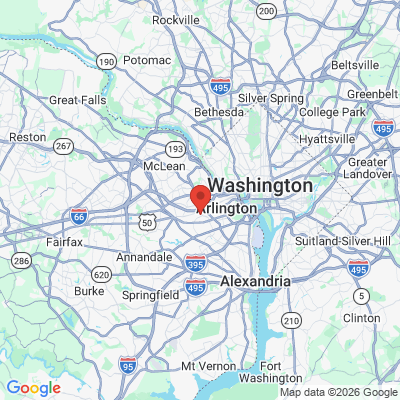 Map to  office in Arlington, VA