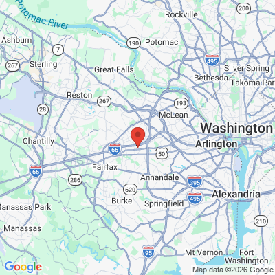 Map to  office in Fairfax, VA