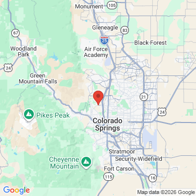 Map to  office in Colorado Dental Group