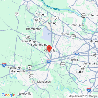 Map to  office in Chantilly, VA