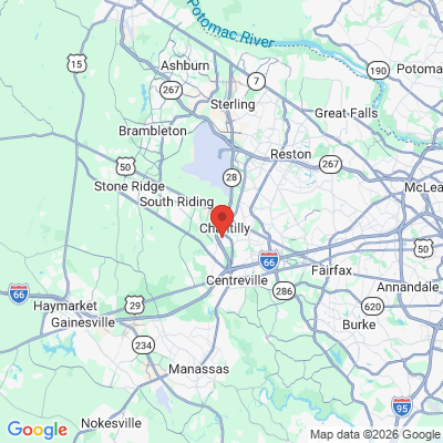 Map to  office in Chantilly, VA