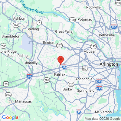 Map to  office in Oakton, VA