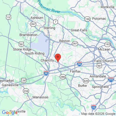 Map to  office in Fairfax, VA