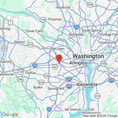Map to  office in Falls Church, VA