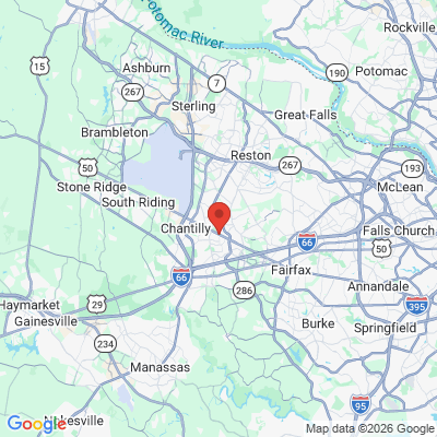Map to  office in Fairfax, VA
