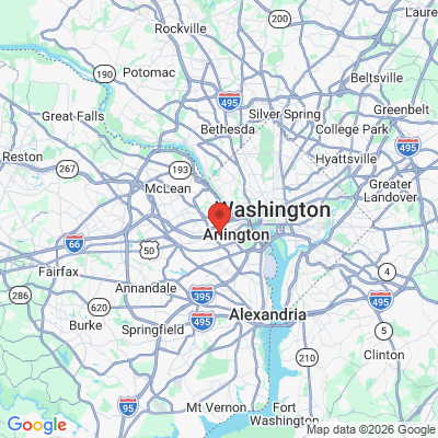 Map to  office in Arlington, VA