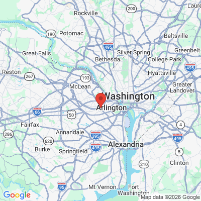 Map to  office in Arlington, VA