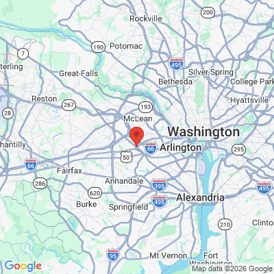 Map to  office in Falls Church, VA