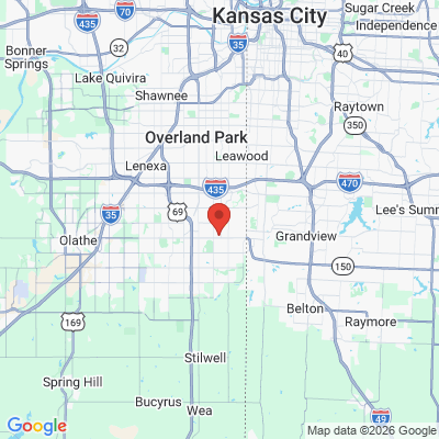 Map to  office in Leawood, KS