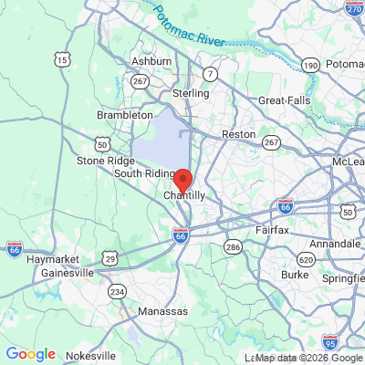 Map to  office in Chantilly, VA