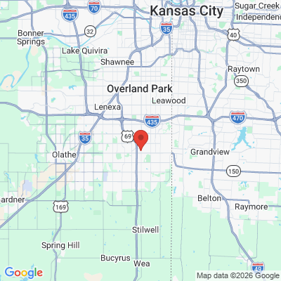 Map to  office in Heartland Dental