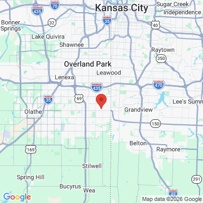 Map to  office in Leawood, KS