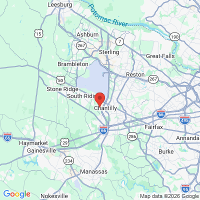 Map to  office in Chantilly, VA