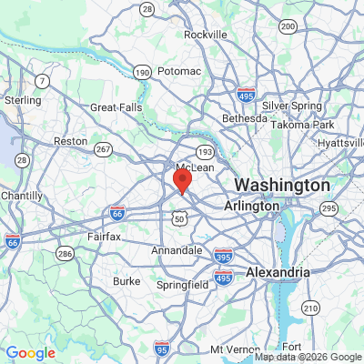 Map to  office in Falls Church, VA