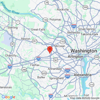 Map to  office in Vienna, VA