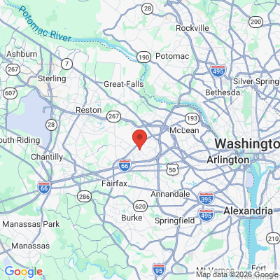 Map to  office in Vienna, VA