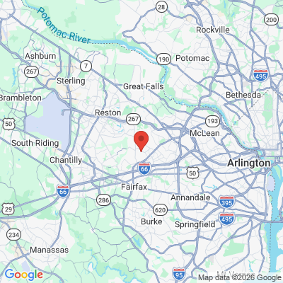 Map to  office in Vienna, VA