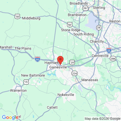 Map to  office in Gainesville, VA