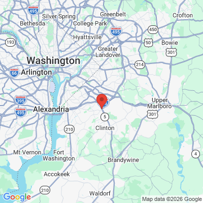 Map to  office in Camp Springs, MD