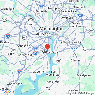 Map to  office in Alexandria, VA