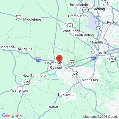 Map to  office in Gainesville, VA