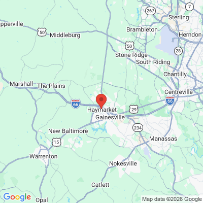 Map to  office in Haymarket, VA