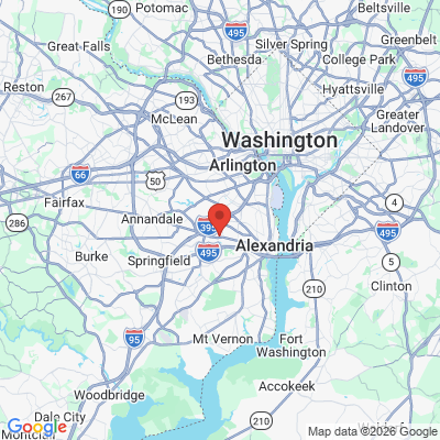 Map to  office in Alexandria, VA