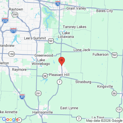 Map to  office in Pleasant Hill, MO