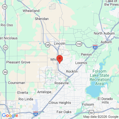 Map to  office in Rocklin, CA