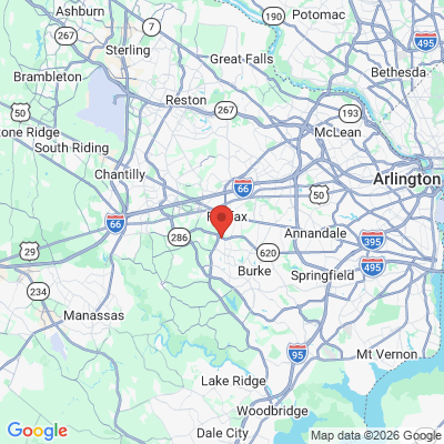 Map to  office in Fairfax, VA