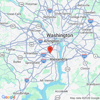 Map to  office in Alexandria, VA