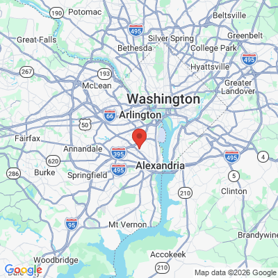 Map to  office in Alexandria, VA
