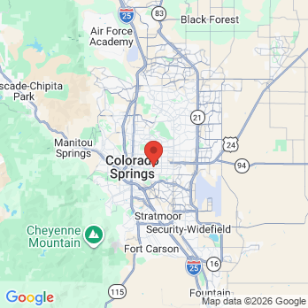 Map to Primary Office office in Colorado Sprigns, CO