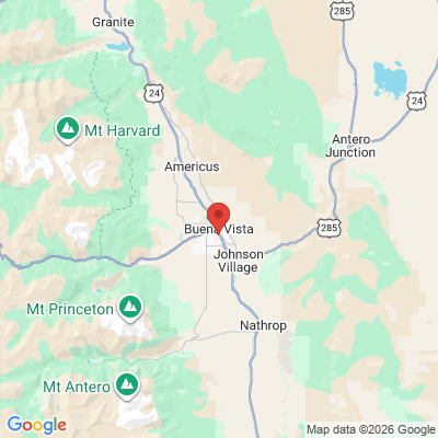 Map to  office in Buena Vista, CO