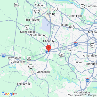 Map to  office in Centreville, VA