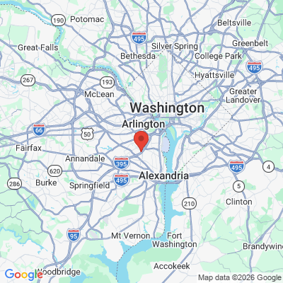Map to  office in Arlington, VA