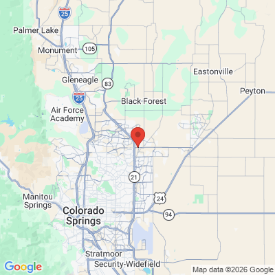Map to  office in Colorado Springs, CO