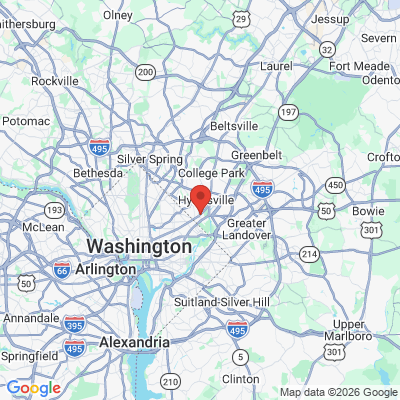 Map to  office in Brentwood, MD