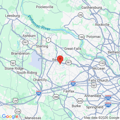 Map to  office in Reston, VA