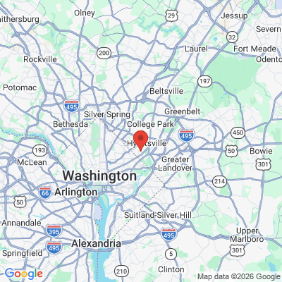 Map to  office in Brentwood, MD