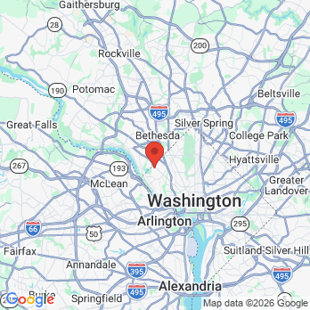 Map to DC Surgical Arts office in Washington, DC