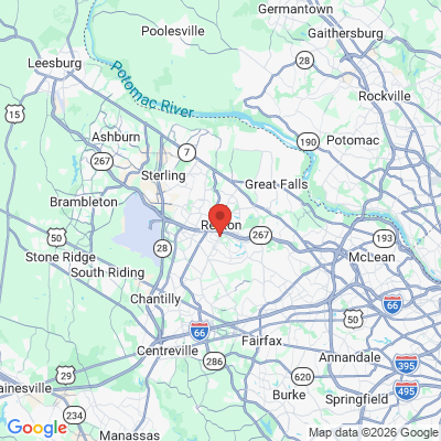 Map to  office in Reston, VA